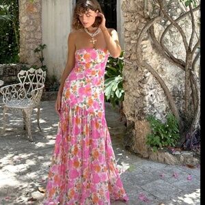 12th Tribe | Dresses | 2th Tribe Mirabella Pink Satin Sorbet Maxi Dress Size Mm | Poshmark 12th Tribe | Dresses | 2th Tribe Mirabella Pink Satin Sorbet Maxi Dress Size Mm | Poshmark